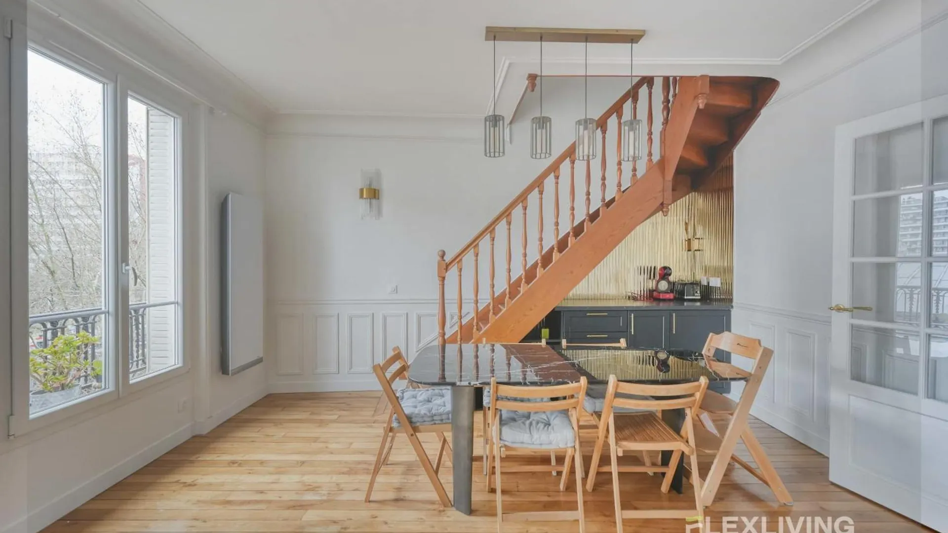 Апартаменты Flexliving - Whole House - Vincent Auriol Париж